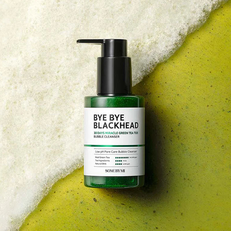 SOME BY MI - Bye Bye Blackhead 30 Days Miracle Green Tea Tox Bubble Cleanser