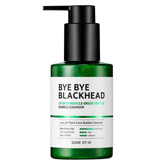 SOME BY MI - Bye Bye Blackhead 30 Days Miracle Green Tea Tox Bubble Cleanser